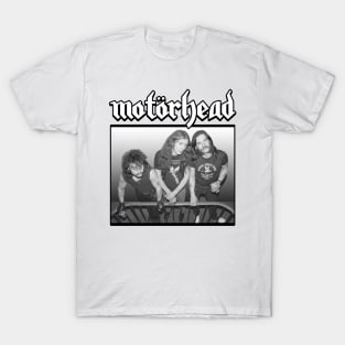 Motorhead White Black T-Shirt